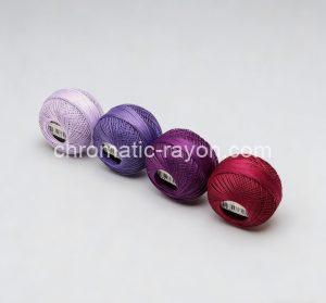 Premium Gassed Mercerized Cotton Yarn for cross-embroidery,tatting, crocheting
