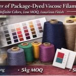 package (cake) -dyed viscose rayon filament yarn 150d/300d/600d